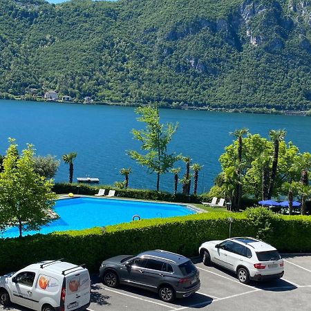 Holiday On The Lake Lugano 4 Bissone Exterior photo